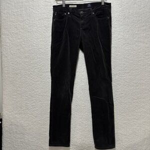 AG Adriano Goldschmied The Stevie Women's Slim Straight Brown Jeans 28R USA Made